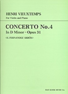 VIEUXTEMPS, Henri (1820-1881) Violin Concerto No.4 In D minor Op.31 비외탕 바이올린 협주곡 4번