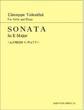 VALENTINI, Giuseppe (1681-1753) Sonata In E Major For Cello and Piano 발렌티니 첼로 소나타 마장조