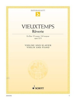 VIEUXTEMPS, Henri (1820-1881) Reverie Op.22 No.3 for Violin and Piano