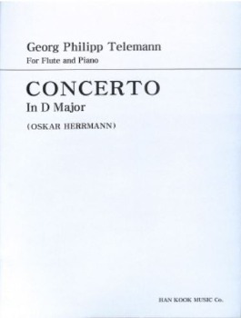 TELEMANN, Georg Philipp (1681-1767) Concerto In D Major, For Flute and Piano, 텔레만 플루트 협주곡 라장조