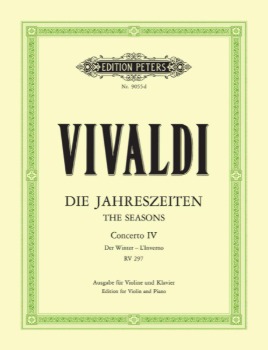 VIVALDI, Antonio (1680-1743) Concerto in F minor Op. 8 No. 4 &quot;Winter&quot; for Violin and Piano
