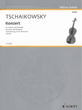TCHAIKOVSKY, Pyotr Ilyich (1840-1893) Concerto in D Major Op. 35 for Violin and Piano