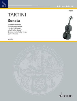 TARTINI, Giuseppe (1692-1770) Violin Sonata G Minor &quot;The Devil&#039;s Trill&quot; (KREISLER)