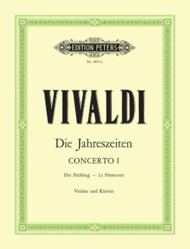 VIVALDI, Antonio (1680-1743) Concerto in E Op. 8 No. 1 &quot;Spring&quot; for Violin and Piano