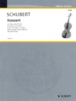 SCHUBERT, Joseph (1754-1837) Viola Concerto C Major