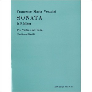 VERACINI, Francesco Maria (1690-1768) Sonata In E minor For Violin and Piano 베라치니 바이올린 소나타 마단조