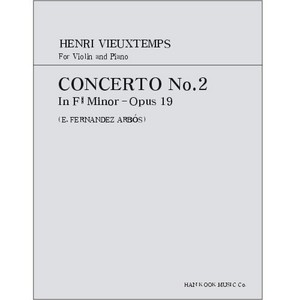 VIEUXTEMPS, Henri (1820-1881) Violin Concerto No.2 In F# Minor Op.19 비외탕 바이올린 협주곡 2번