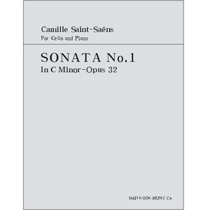 SAINT-SAENS, Camille (1835-1921) Sonata No.1 In C Minor Op.32 For Cello and Piano 생상 첼로 소나타 1번